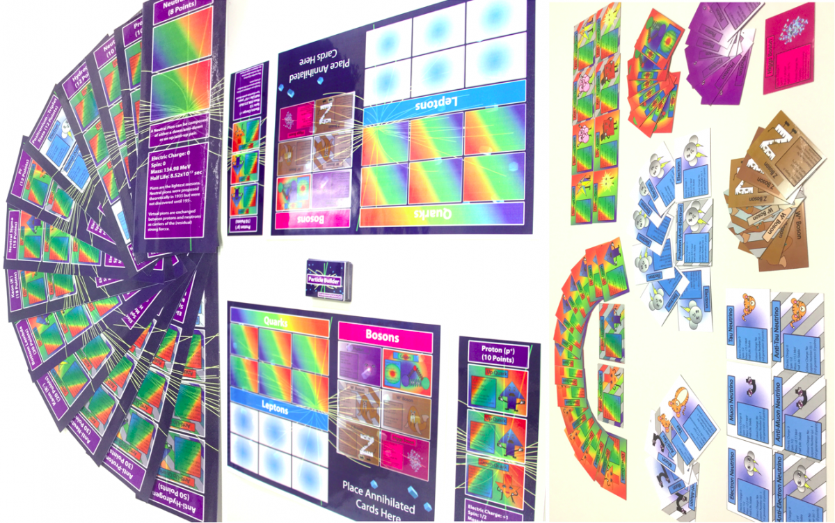 Particle Builder: A Board Game for Learning Particle Physics