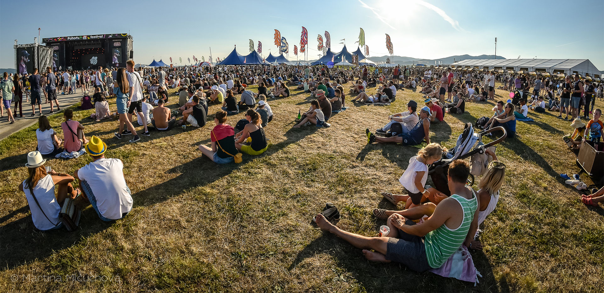 Physics pavilion in Pohoda music festival in Slovakia
