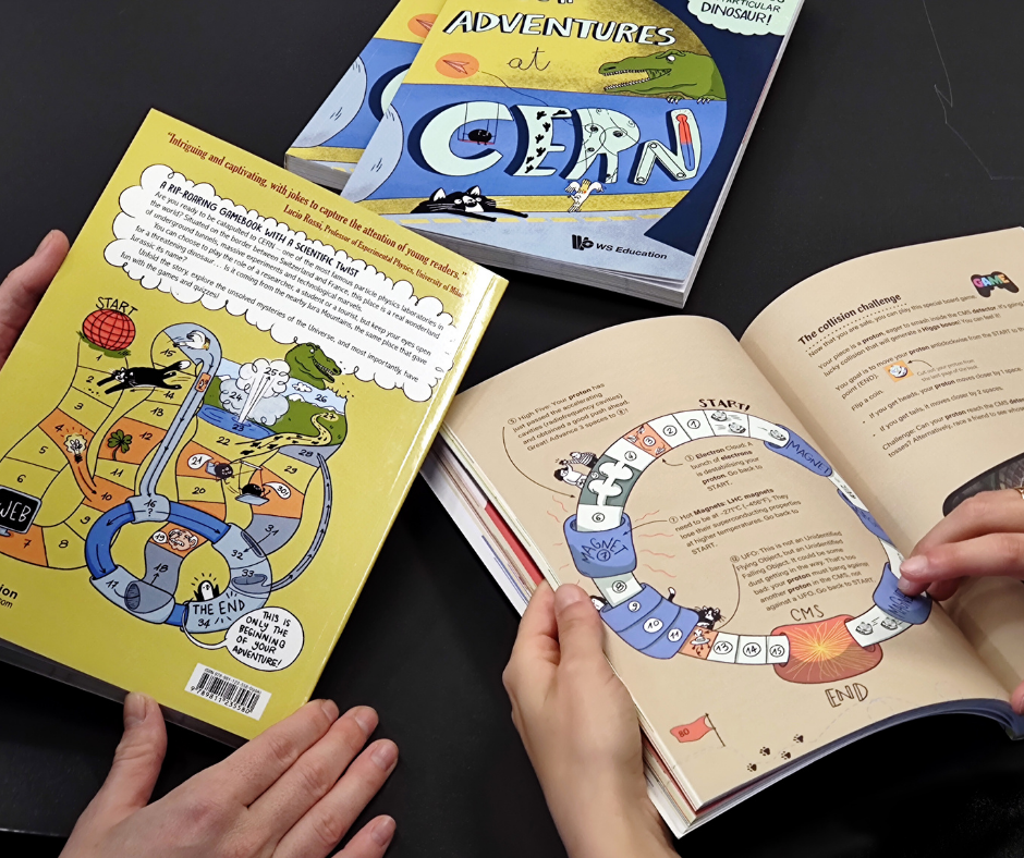 “Your Adventure at CERN” – A choose-your-own-adventure gamebook