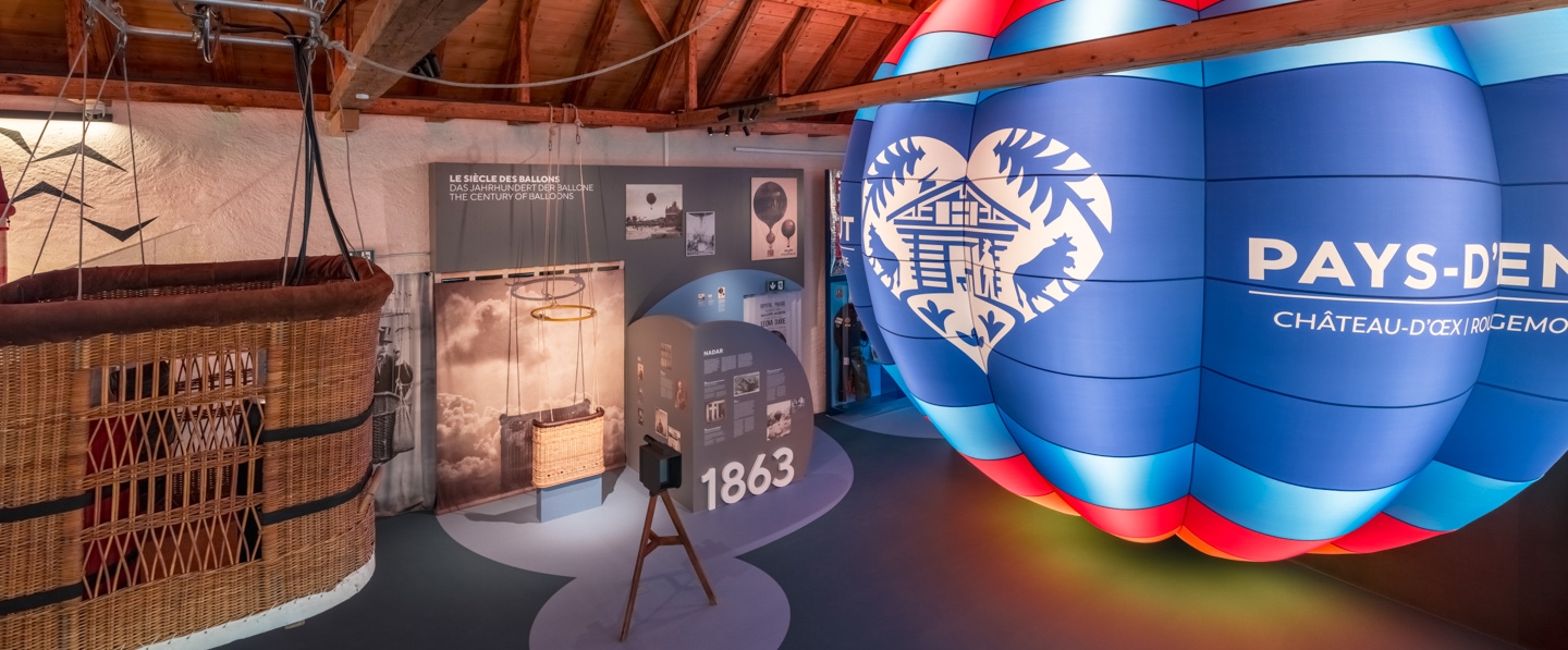 Espace Ballon – Hot Air Balloons Exhibition at Château-d’Oex