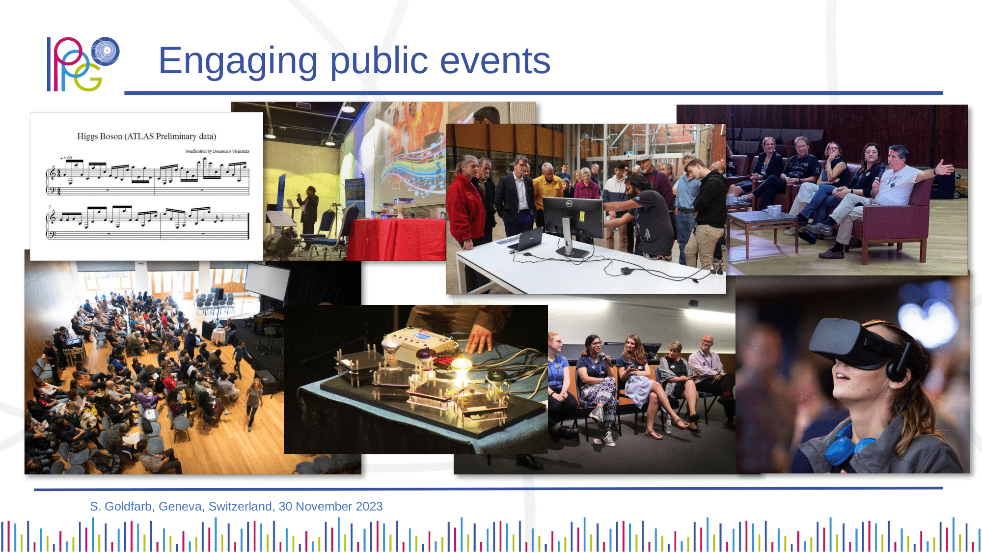 Engaging public events – The exemple of Universal Science & Music of Physics